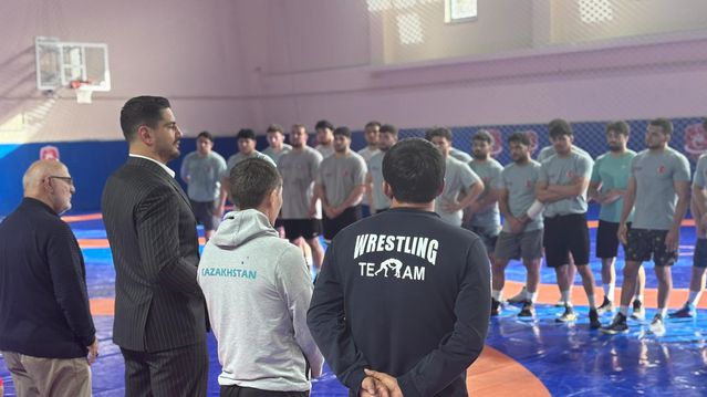 Güreş Federasyonu'ndan A Milli Takım'a Ziyaret