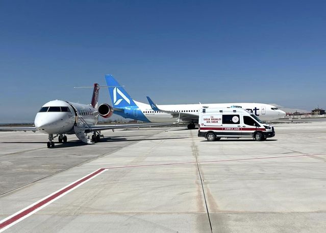 Van’dan Ankara’ya Çocuk Hastalar Sevk Edildi