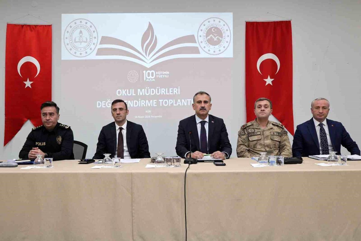 Ağrı\'da Okul Güvenliği Toplantısı