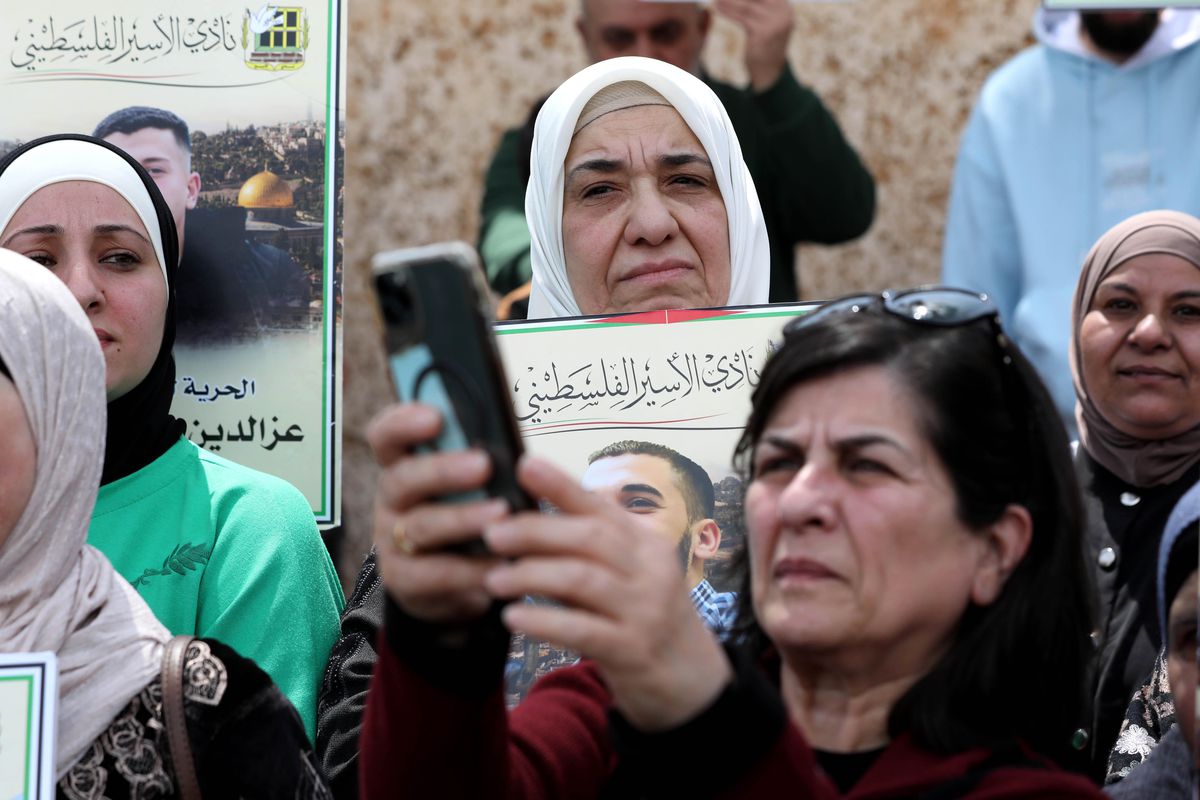 Filistin\'de Esirler Günü Protestosu