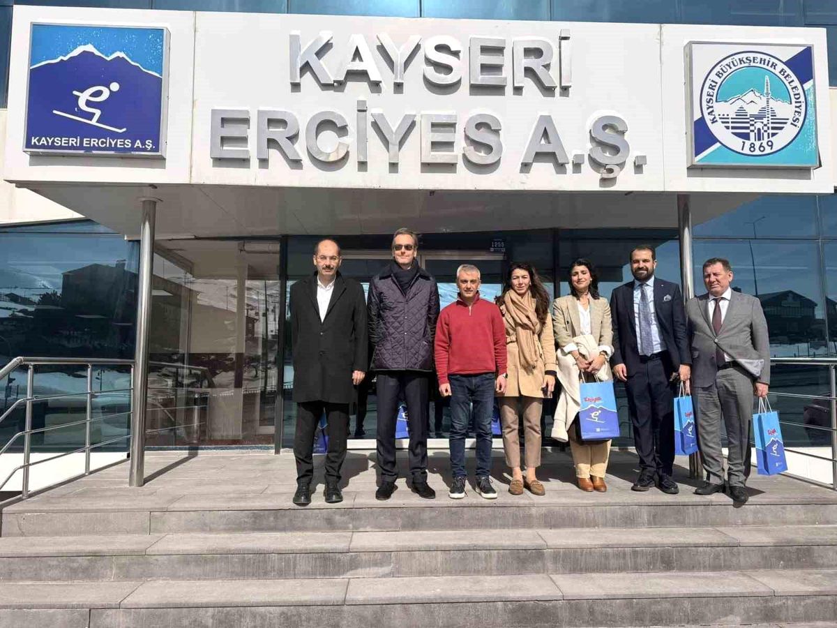 Belçika heyeti Erciyes\'e hayran kaldı