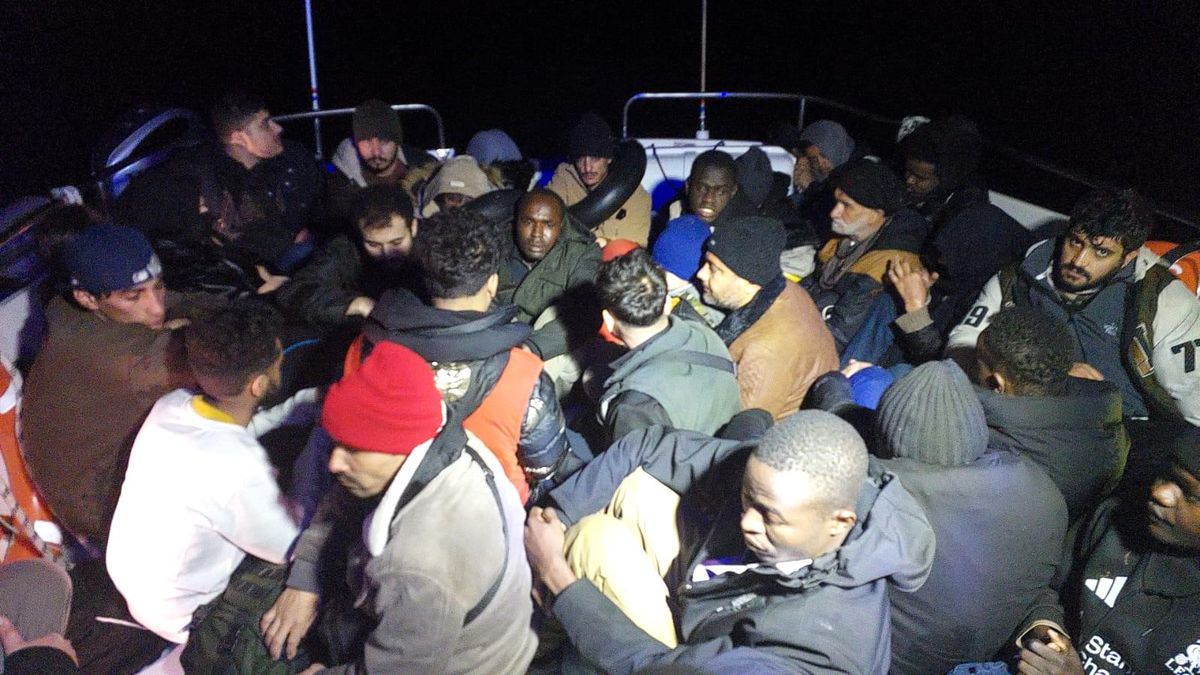 Bodrum’da Düzensiz Göçmenlerin Kurtarılması