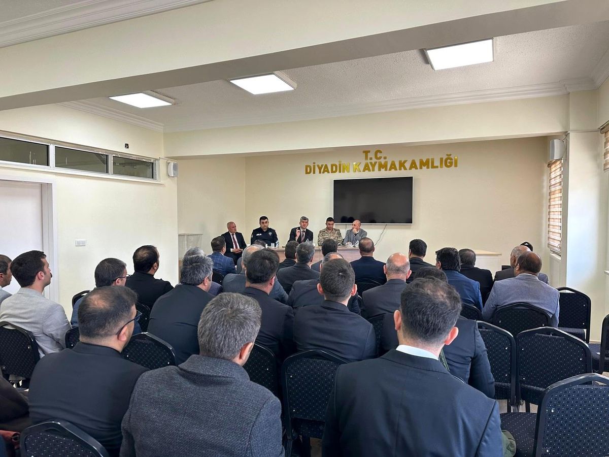 Diyadin\'de Okul Güvenliği Toplantısı