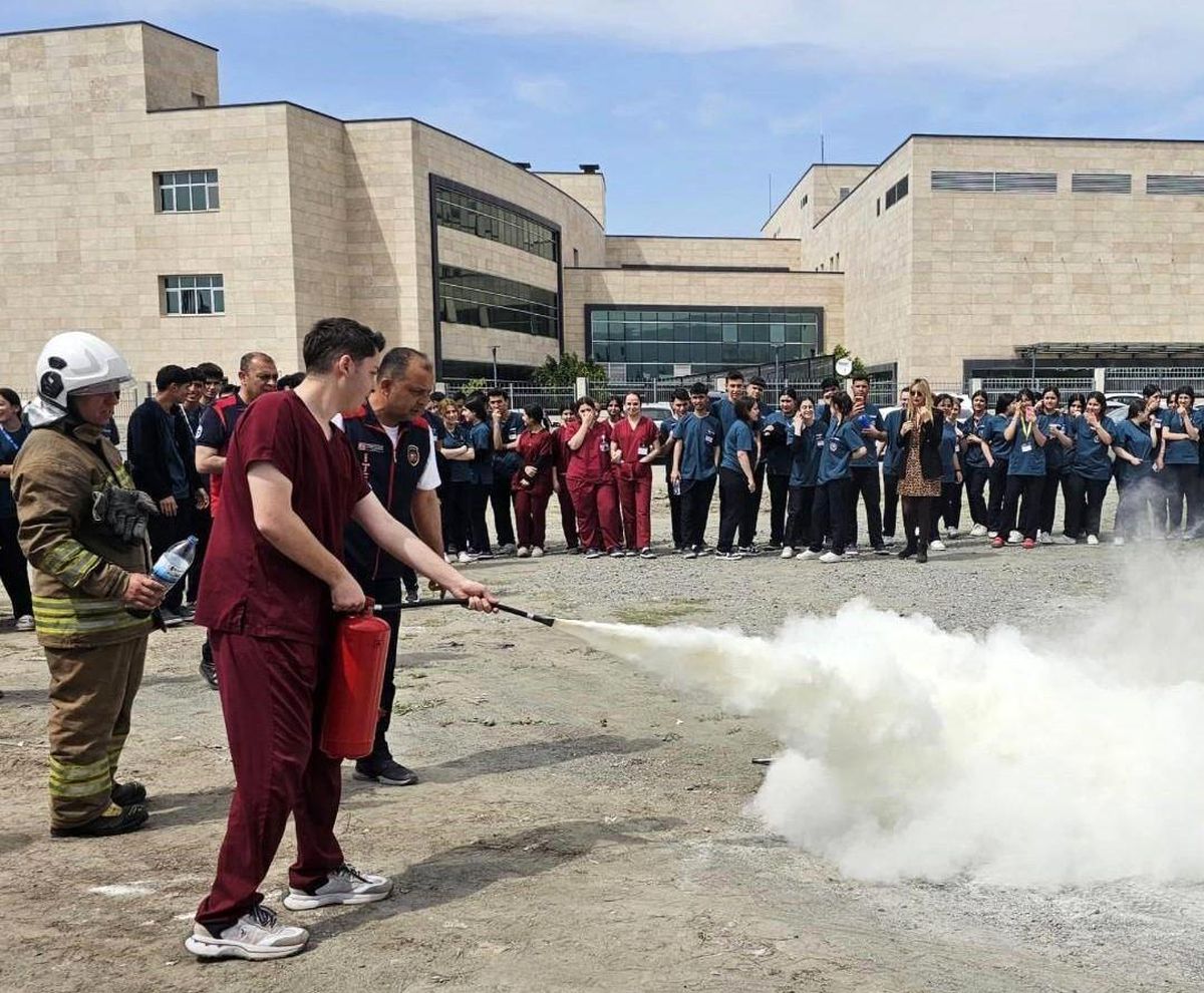 Hatay\'da Yangın Güvenliği Eğitimi