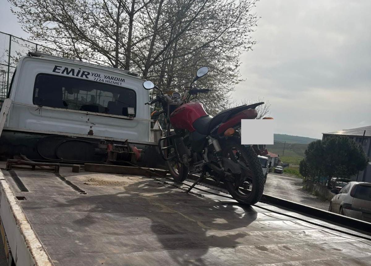 Abart Egzozlu Motosiklete 24 Bin Lira Ceza