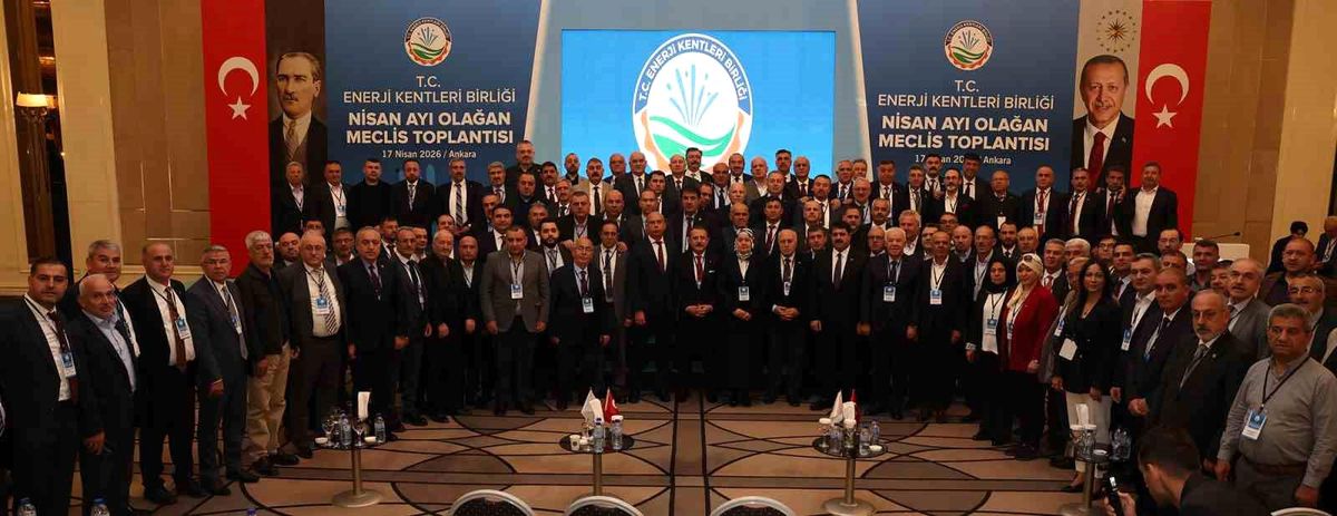 Enerji Kentleri Birliği Başkanı Mehmet Sekmen güven tazeledi