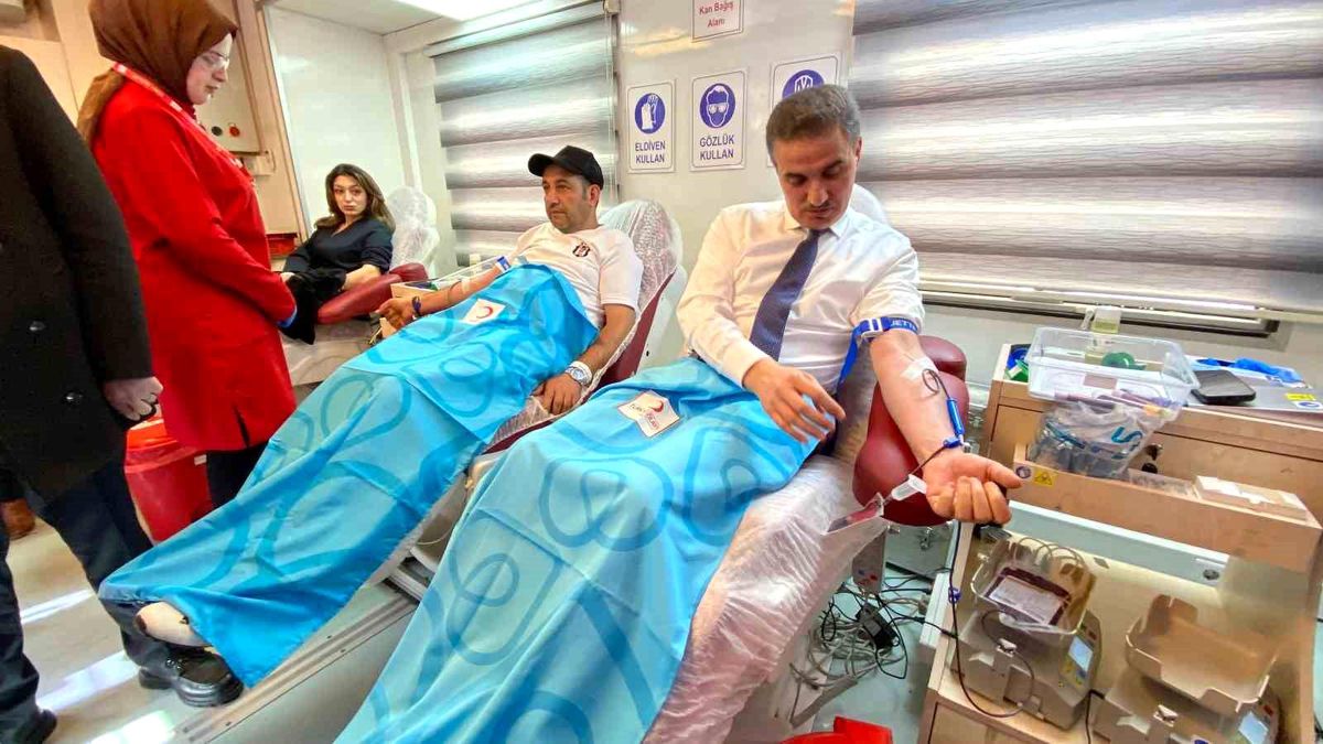 Erzurum\'da Kan Bağışı Kampanyası