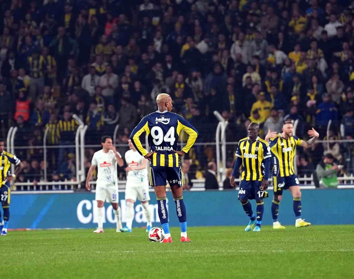 Fenerbahçe 2-2 Beraberlikle 5. Puan Kaybını Yaşadı