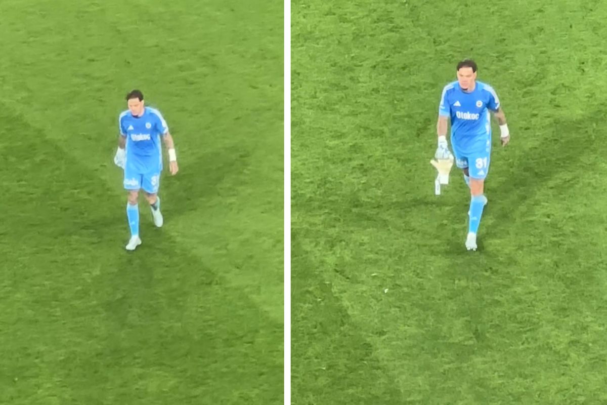 Fenerbahçe taraftarından Ederson\'a protesto