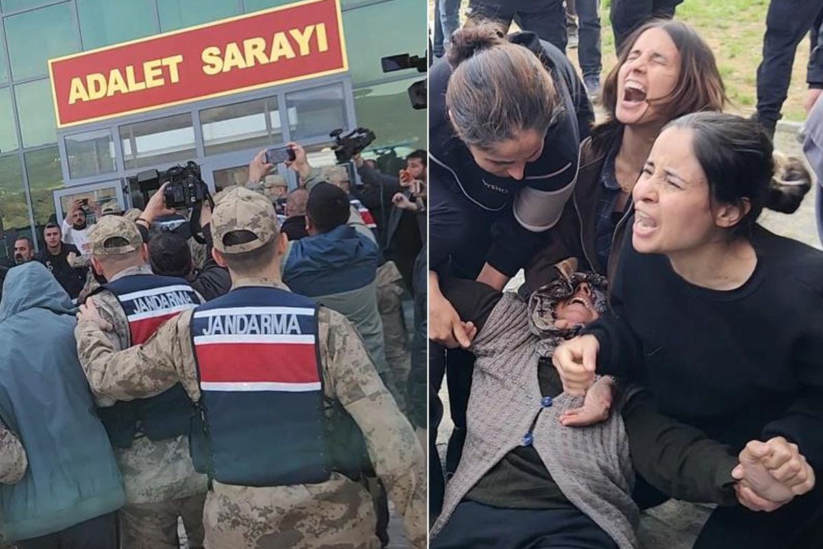 Gülistan Doku soruşturmasında adliyenin önü karıştı: Anne hastaneye kaldırıldı