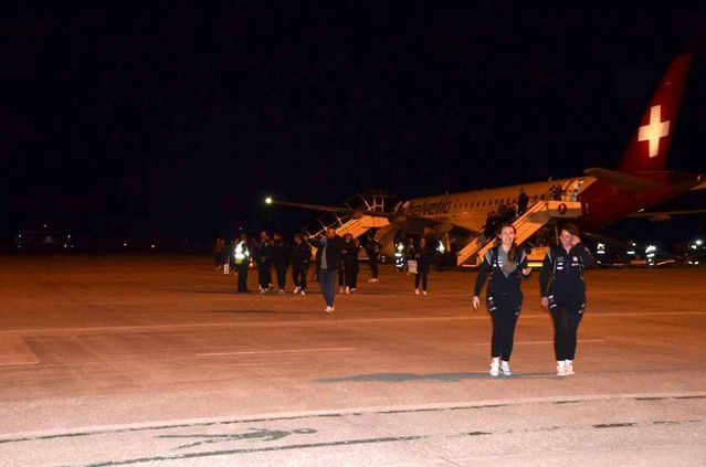 İsviçre Kadın Milli Takımı Sinop’ta