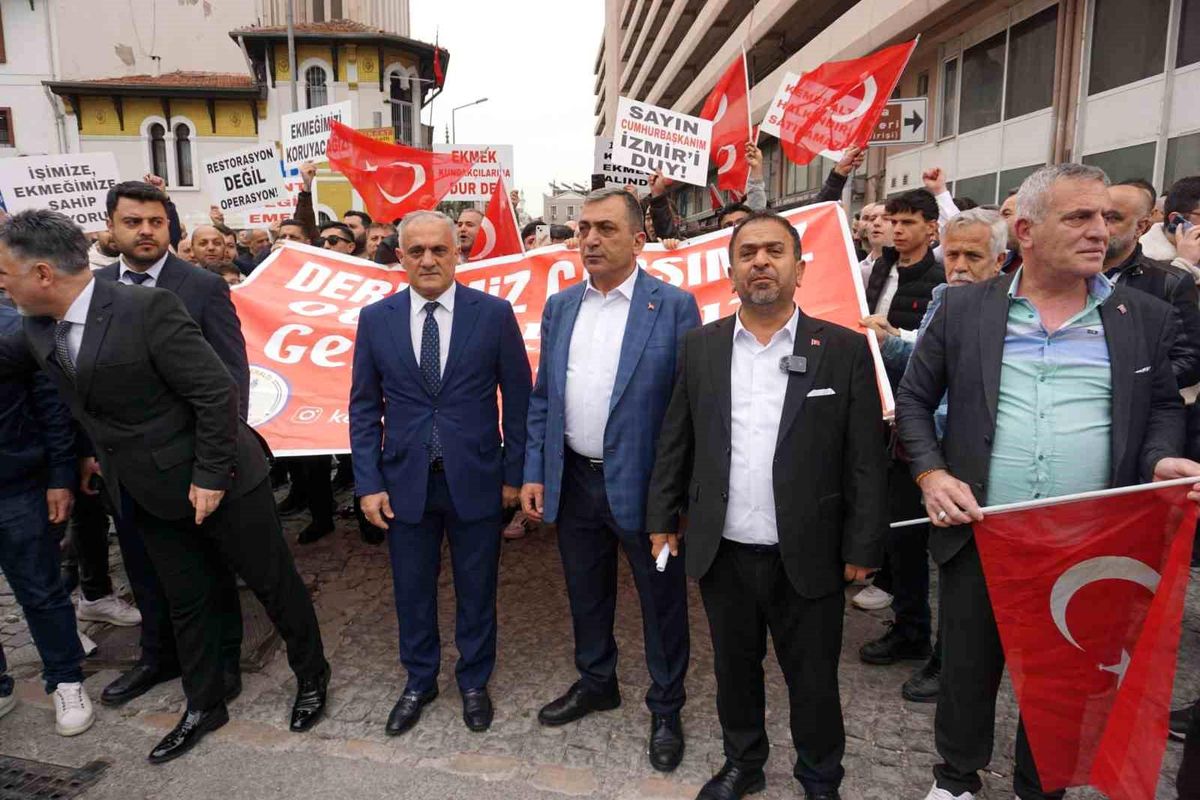 Kemeraltı Esnafından Otopark Eylemi