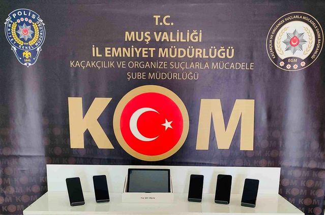 Muş’ta Gümrük Kaçağı Operasyonu
