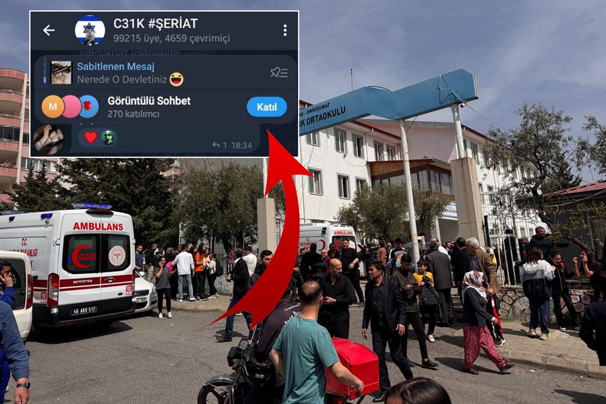 Okul saldırısı sonrası tehditler savuran hain tutuklandı! Evinden çıkanlara bakın