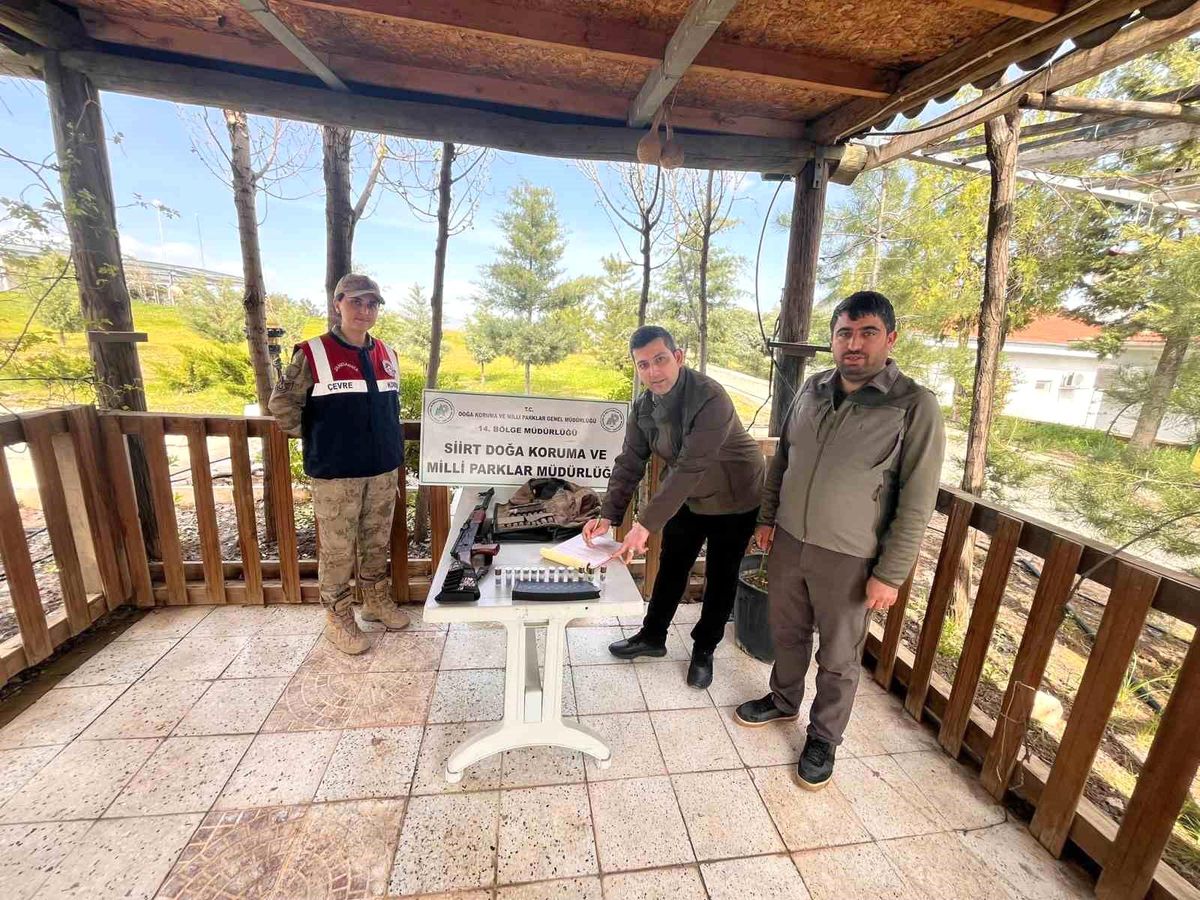 Siirt\'te Kaçak Avcıya 51 Bin TL Ceza