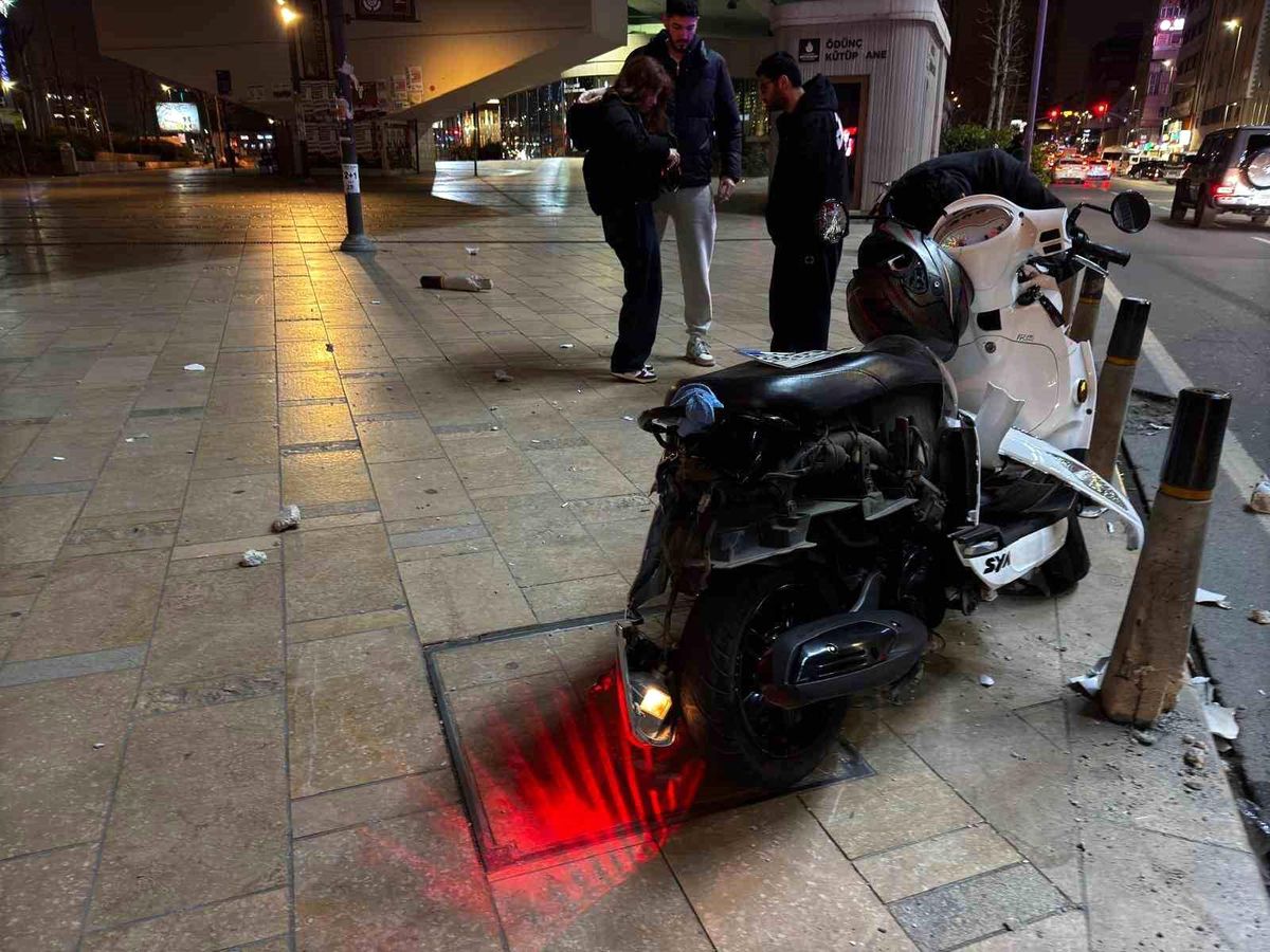 Şişli\'de Kaza: Genç Kız Yaralandı