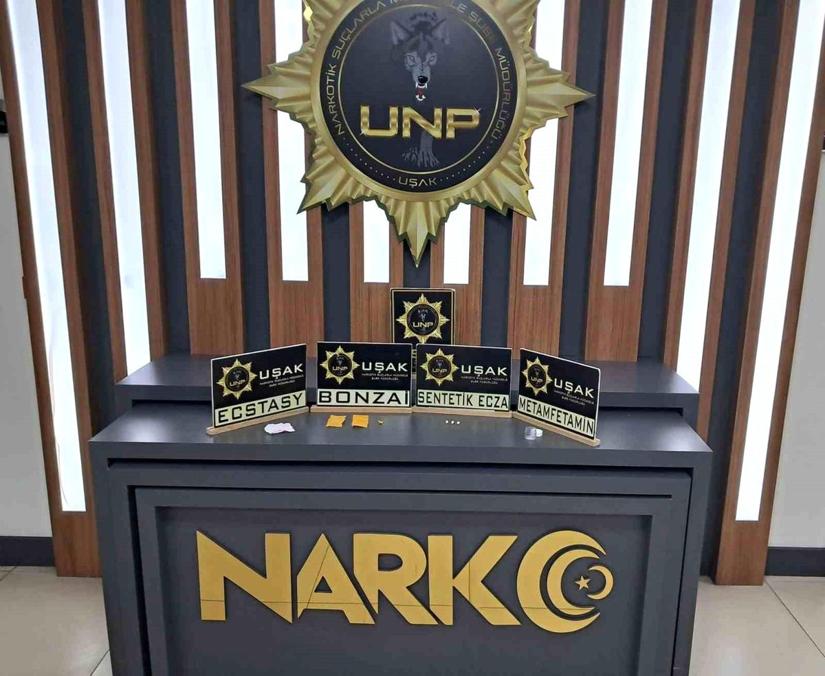 Uşak\'ta Uyuşturucu Operasyonu: 5 Tutuklama