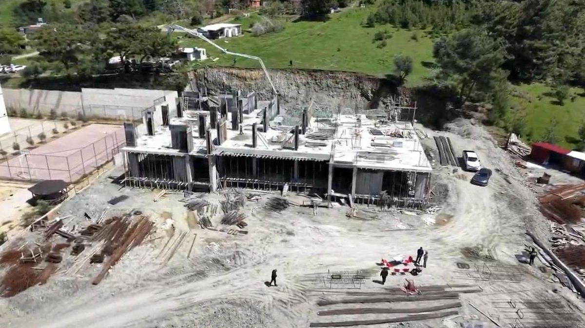 Belen\'de Yeni İlkokul İnşaatı İncelendi