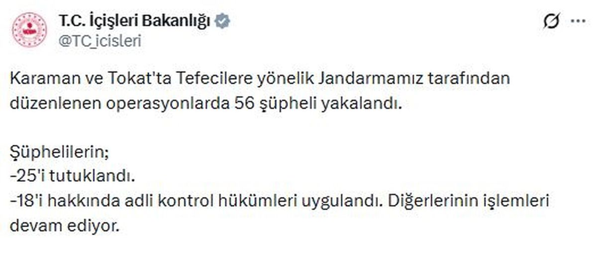 Tefecilere Operasyon: 56 Şüpheli Yakalandı