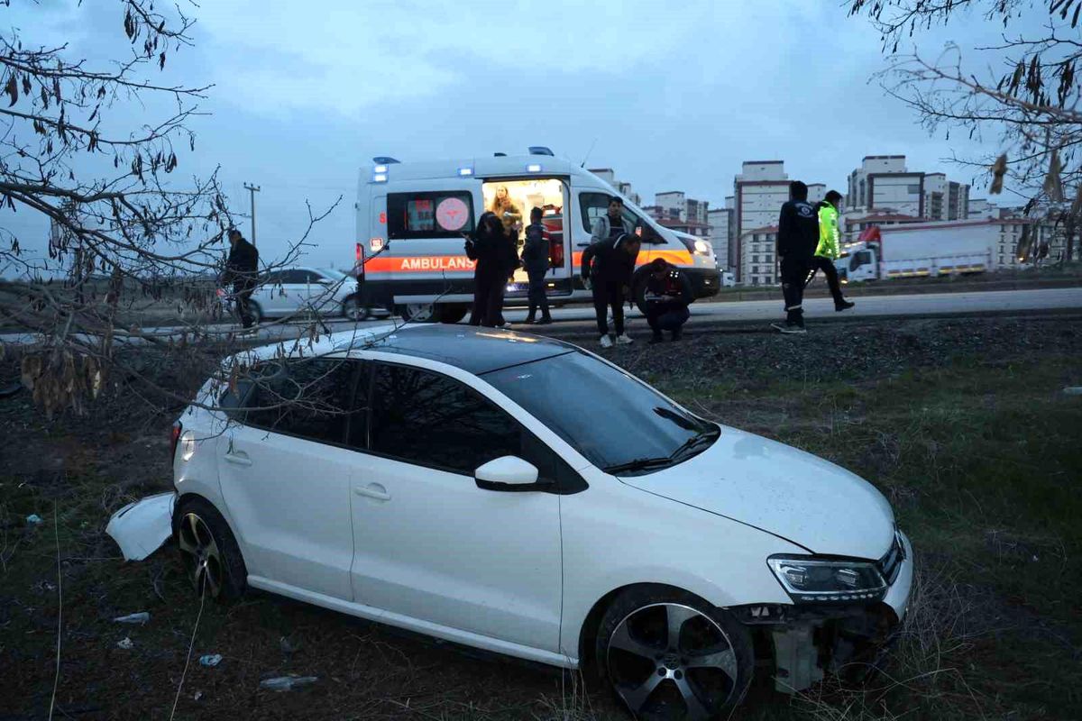 Nevşehir\'de Alkollü Sürücü Kaza Yaptı, Gazetecilere Tehdit