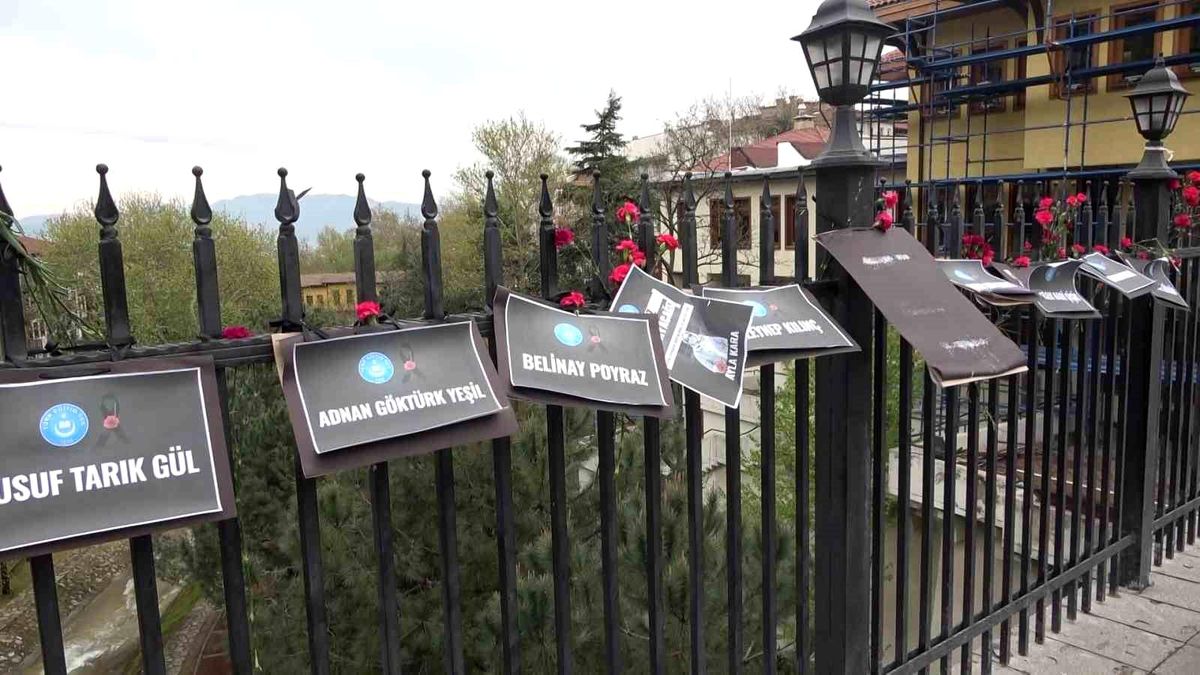 Bursa\'da Okul Saldırısı Anmasi