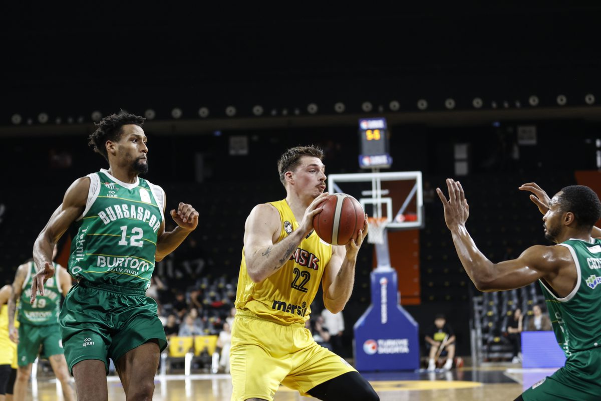 Mersin Spor, Bursaspor\'a 86-84 Kaybetti