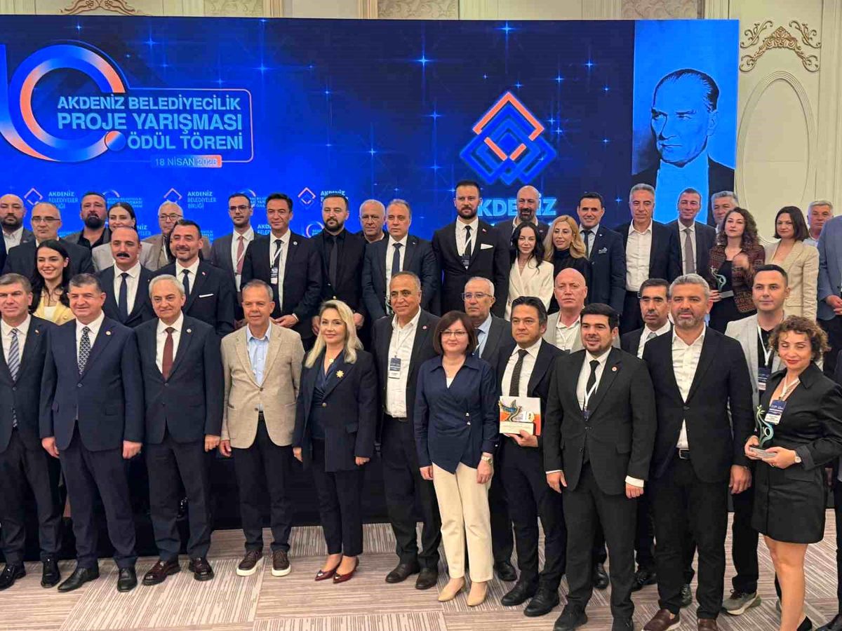 Çameli Belediyesi\'ne Akdeniz Belediyeler Birliği\'nden katılım ödülü