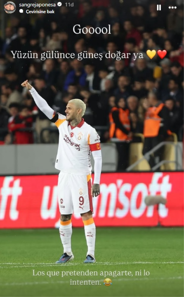 China Suarez'den Icardi'yi eleştirenlere imalı gönderme