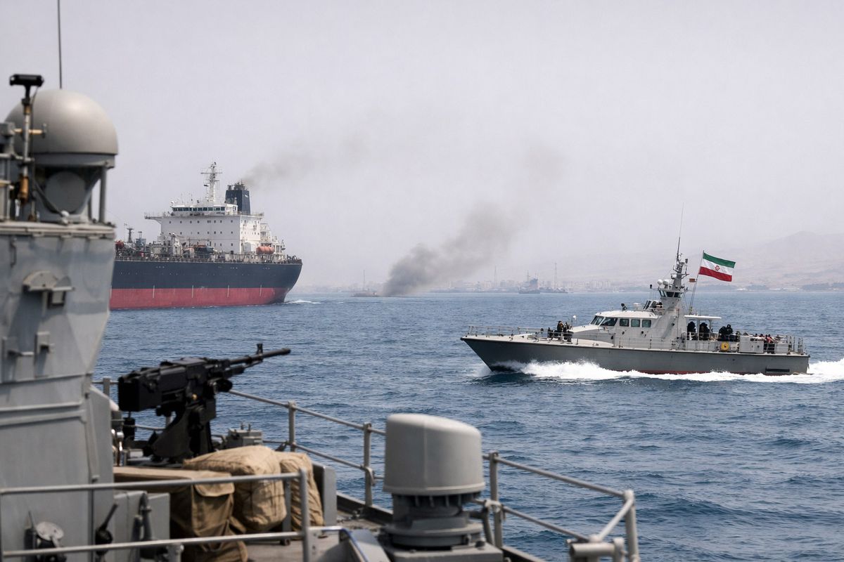 Hürmüz Boğazı\'nı geçmeye çalışan 2 gemiye ateş açıldı