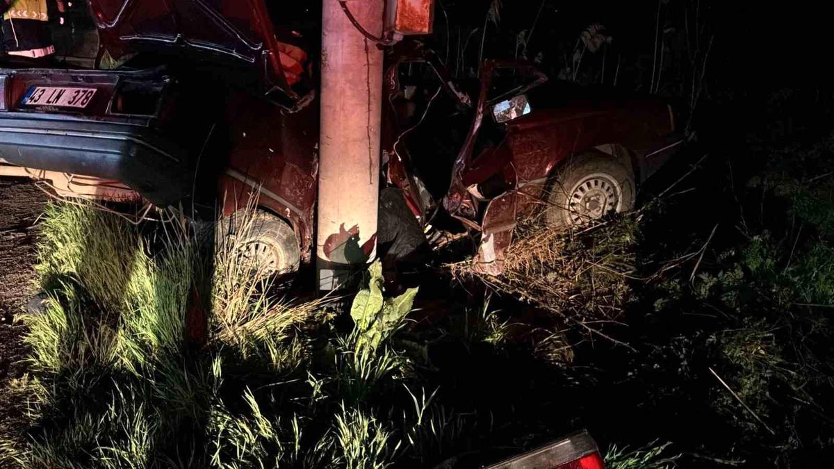 Tavşanlı\'da Sağanak Kazası: 1 Ölü, 1 Yaralı