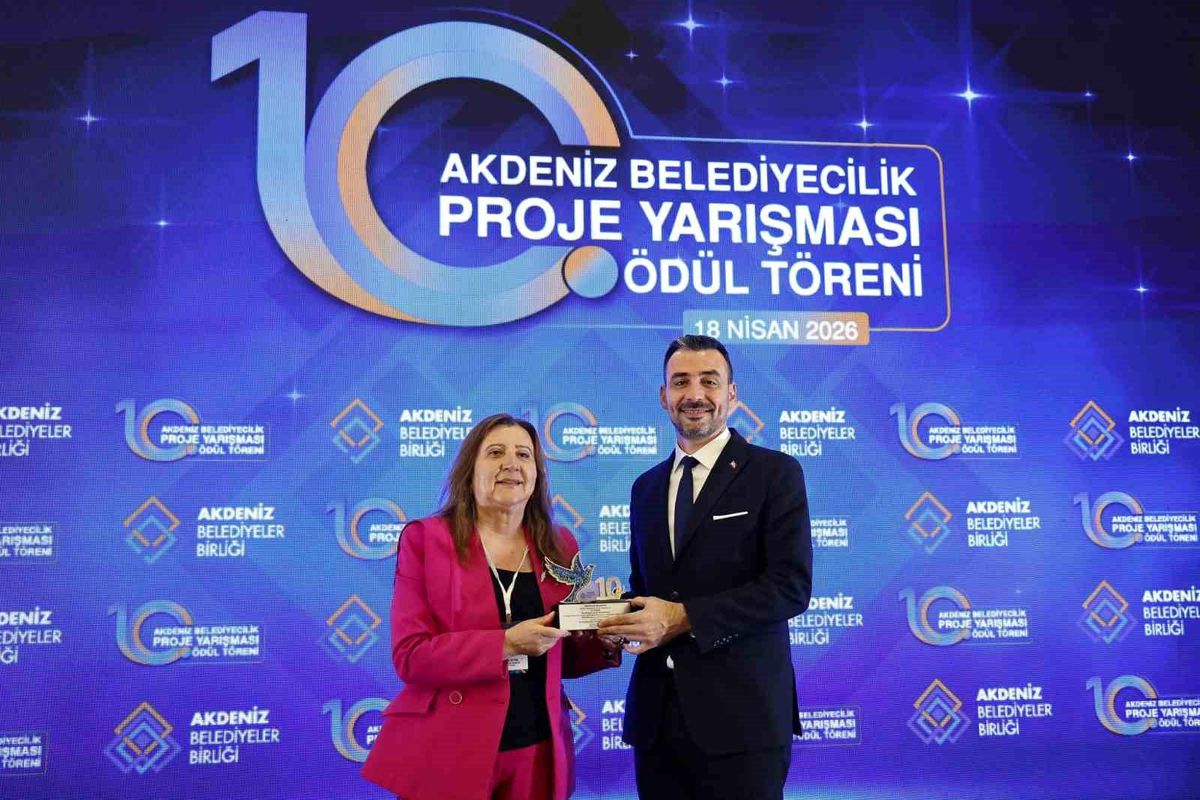 Manavgat Belediyesi\'nin "Tazı Kanyonu Çevre Düzenlemesi "projesi ödüllendirildi