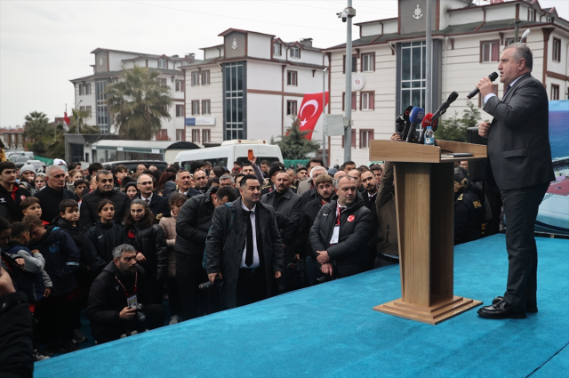 Sinop'a yepyeni bir stat: Açılış töreni gerçekleştirildi