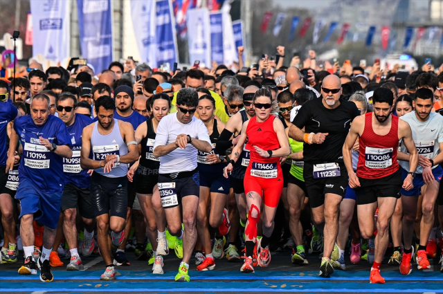 21. İstanbul Yarı Maratonu'nu kazananlar belli oldu! Kenyalı ikizler zirvede