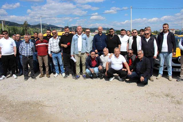 Aydın Taksicileri Kontak Kapatma Eylemi Düzenledi