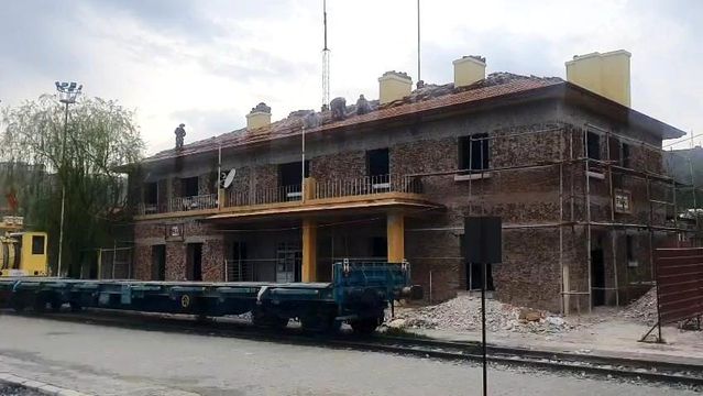 Tarihi Palu Tren İstasyonu Yenileniyor