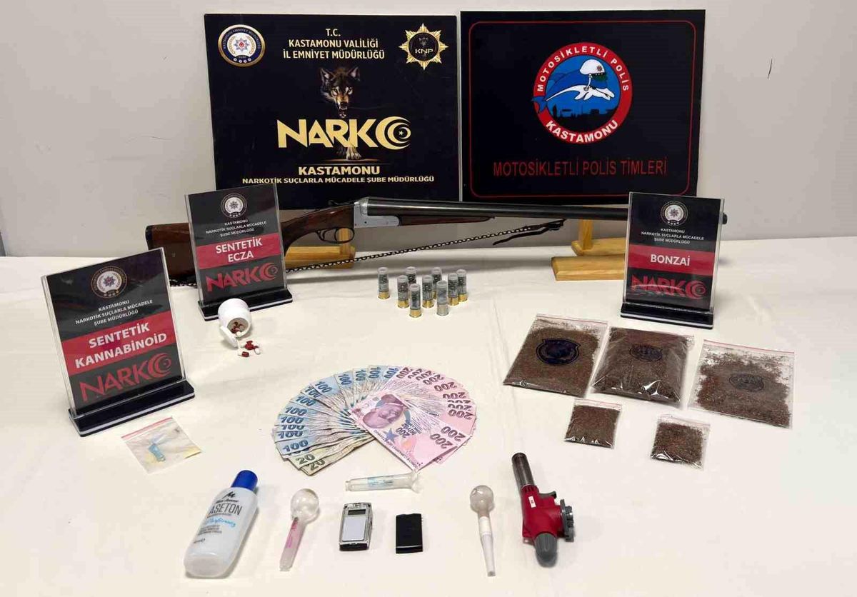 Kastamonu\'da Uyuşturucu Operasyonu: 6 Gözaltı