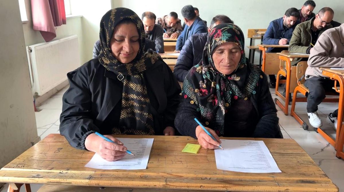 Yüksekova\'da Çiftçilere Sınav Heyecanı