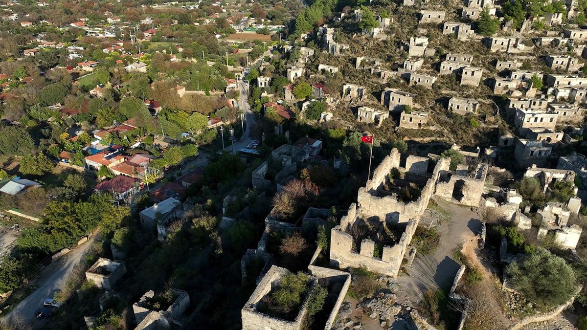 Fethiye\'nin Hayalet Köyü: Kayaköy