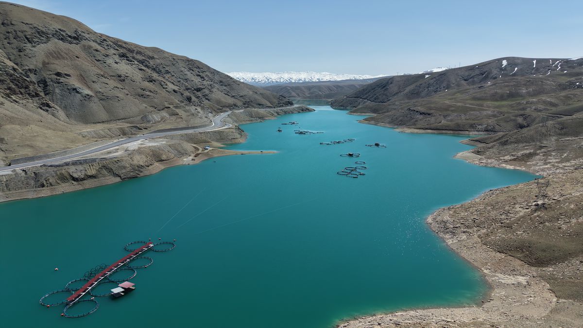 Van\'da Baraj Su Seviyeleri Yükseliyor