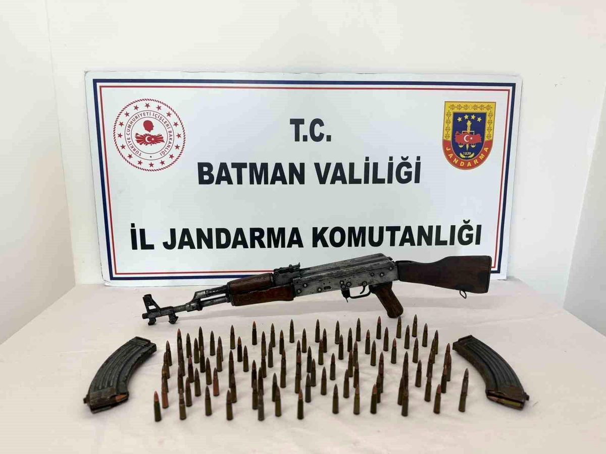 Batman\'da Ruhsatsız Silah Operasyonu: 2 Tutuklama