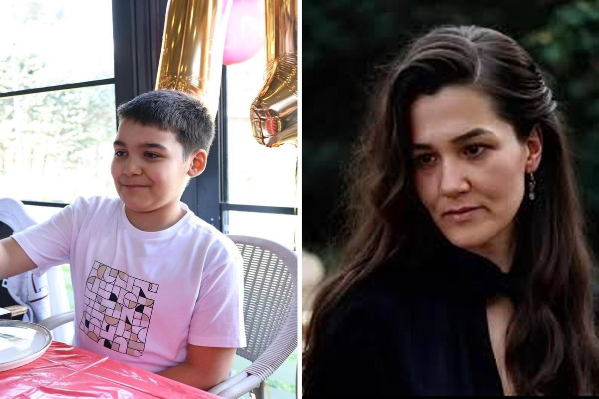 Çekmeköy\'de şehit olan Fatma Nur öğretmenin oğlu 11 yaşına sürpriz doğum günü partisi ile girdi