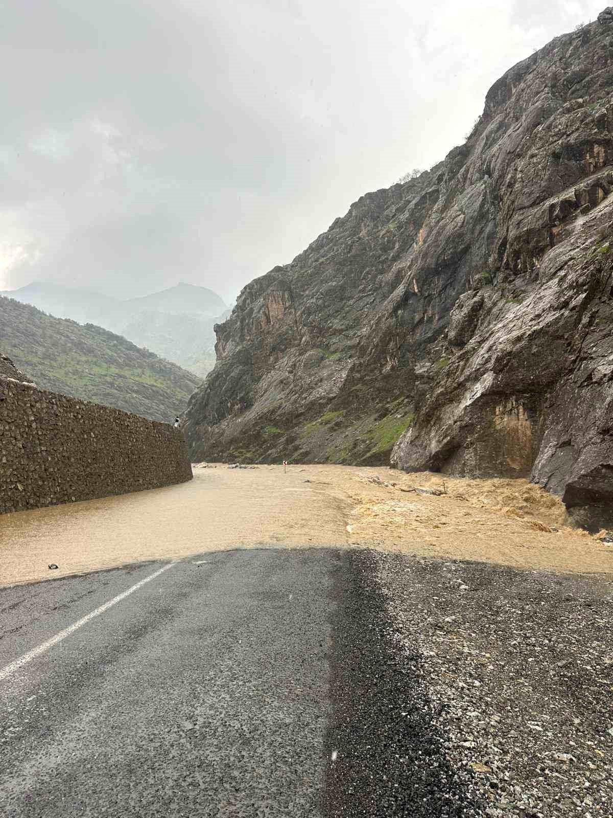 Derecik-Şemdinli kara yolu 2 gündür kapalı