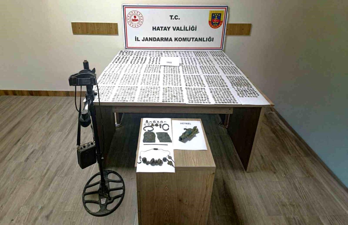 Hatay\'da Tarihi Eser Operasyonu