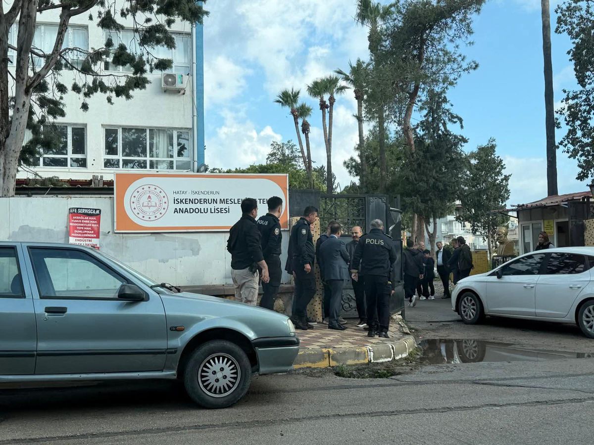 İskenderun’da okullarda güvenlik seferberliği başlatıldı