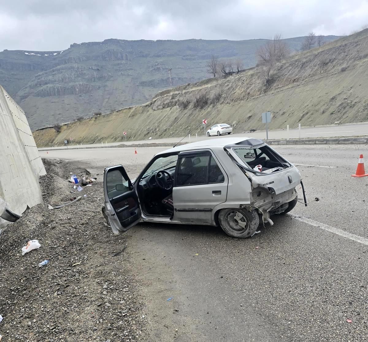 Malatya\'da Trafik Kazası: 1 Yaralı