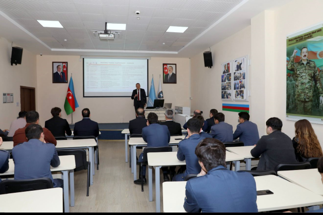 Murat Özçelik Azerbaycan’da tehlikeli madde eğitimi verdi