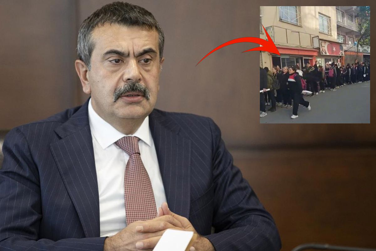 Okul saldırıları sonrası İzmir\'de çekildiği söylenen görüntü tartışma yarattı