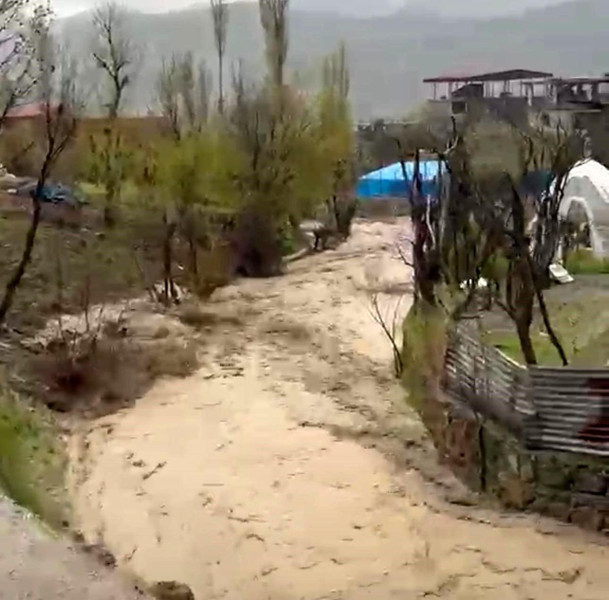 Şırnak\'ta Sel Panic ve Uyarı