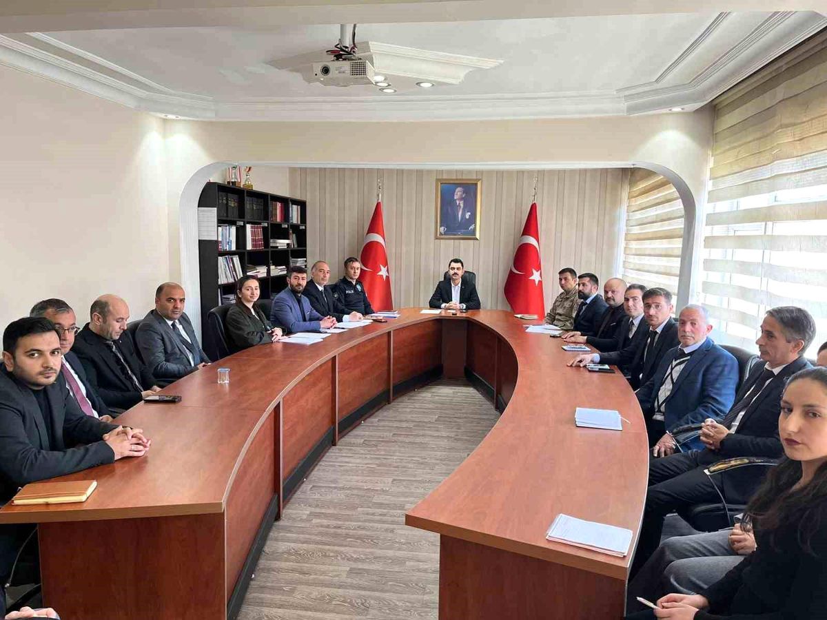 Okul Güvenliği Toplantısı Yapıldı