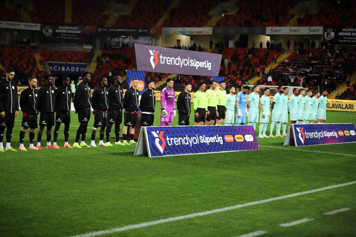 Gaziantep ve Kayserispor Golsüz Beraberlikte